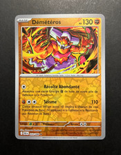 Carte Pokémon Démétéros REVERSE 053/086 BLK Foudre Noire FR NEUF