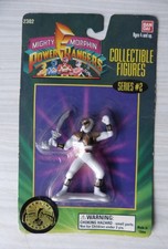 #1995 Bandai 2302# Mighty Morphin Power Rangers - Series #2 - Ranger Blanc