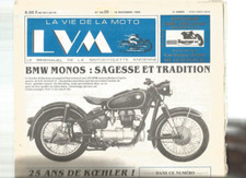 LA VIE DE LA MOTO N°89-20 250 PUCH SGS / PEUGEOT P135 / F.N M 60 / MONOS BMW