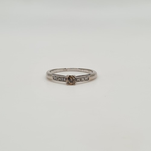 Solitaire blanc carats - blanc, 18