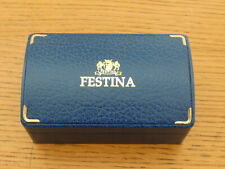 ECRIN boite etui bleu BOITIER FESTINA MONTRE coffret BOX horlogerie WATCH uhr