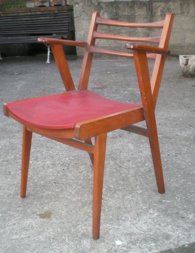 Fauteuil bureau scandinave - fauteuil,