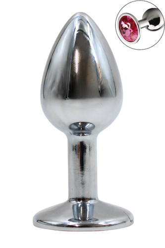 Plug anal aluminium médical - plug,