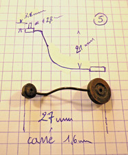 pièce détachée de pendule