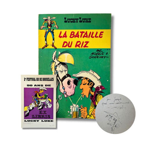 Lucky luke bataille - lucky,