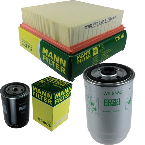 Mann inspection set filtre - inspection,