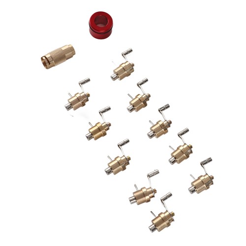 Mainspring winder set brass - mainspring,