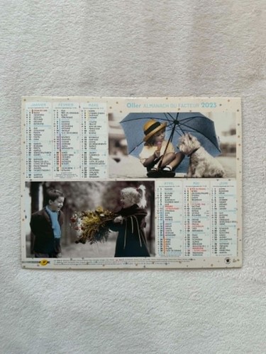 Calendrier oller almanach 2023 - oller,