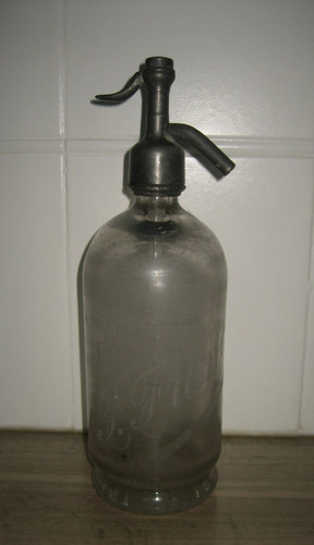 Ancien syphon bouteille eau - syphon,