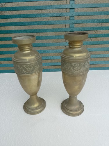 Paire vases anciens en - 🍀,