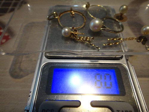 18k lot bijoux - or, où