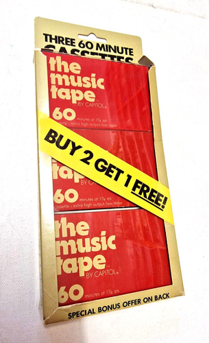 Pack cassettes vierges - de,