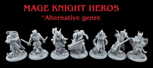 Mage knight heros - mage,