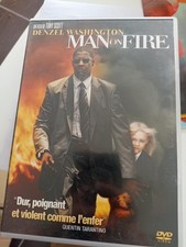 DVD MAN ON FIRE - DENZEL WASHINGTON TONY SCOTT