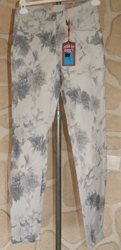 Pantalon cigarette effet - , push