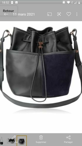 Sac repetto hobo contretemps - repetto,