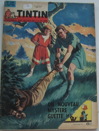 Journal tintin 732 guette - tintin, n°732