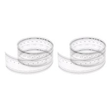 2pcs Film Flexible Règle 60cm