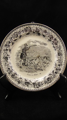 Assiette illustrée