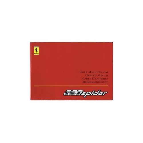 2000 ferrari 360 spider - 360,