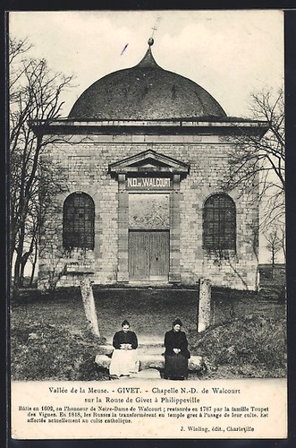 Cpa givet chapelle d de - chapelle,
