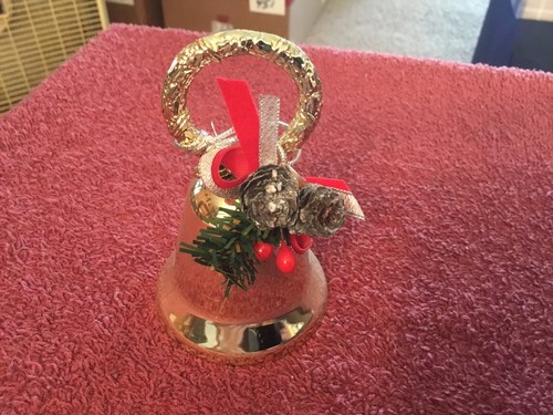 Metal brass color holiday - metal,