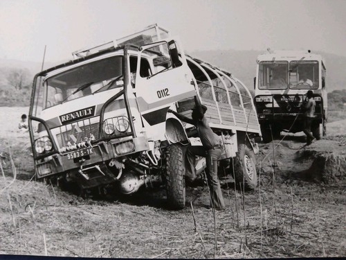 Sénégal 1981 camion rallye - camion,