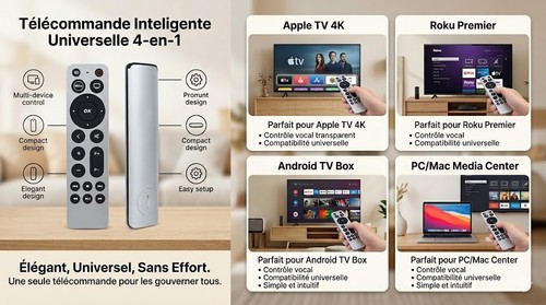 Télécommande universelle - universelle, 4