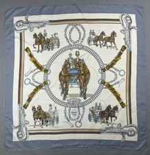 Authentique foulard Hermès "