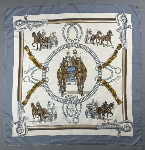 Authentique foulard hermès - authentique,