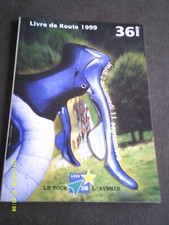 PROGRAMME ROAD BOOK SOCIETE DU  TOUR DE FRANCE    TOUR DE L AVENIR CYCLISME 1999