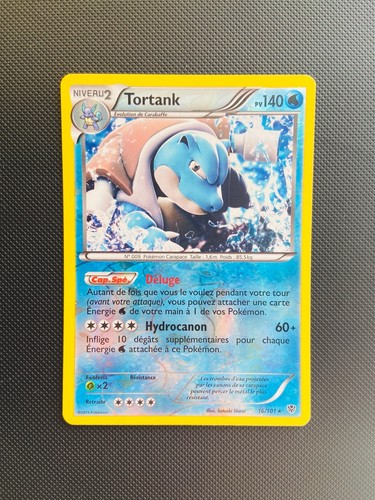 Carte pokémon tortank - pokémon,