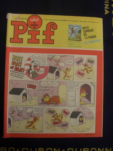 Journal pif vaillant bd - de,