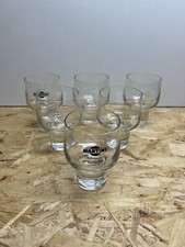 Martini Lot De 6 Verres Écriture Différente Couleur Bistro