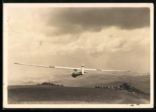 Carte postale planeur