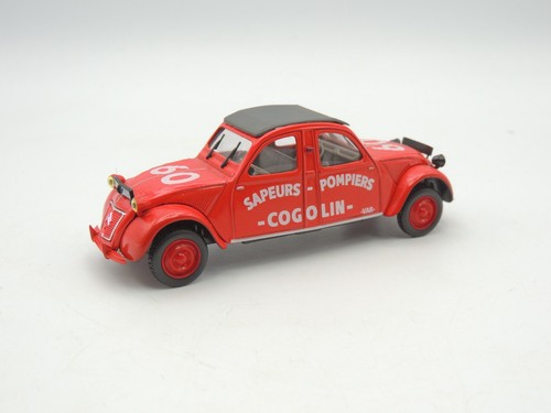 Norev citroën 2cv - 2cv, sapeurs