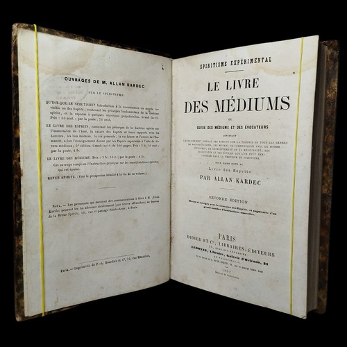 Rare 1862 allan kardec - allan,