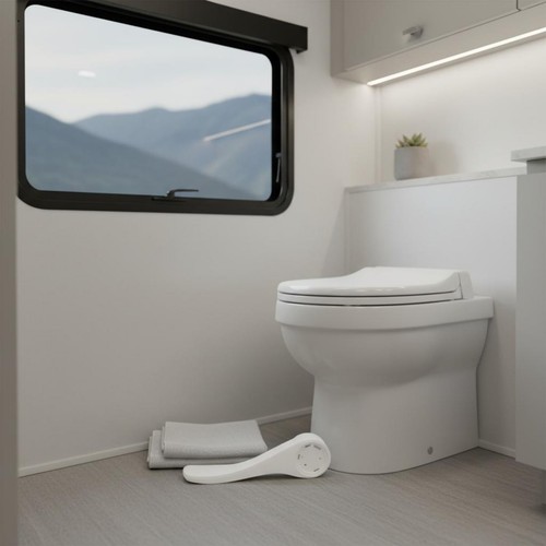 Pédale toilette camping car - toilette, camping-car