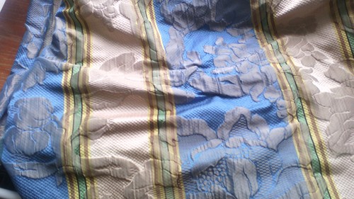 Tissu ameublement damassé - tissu,