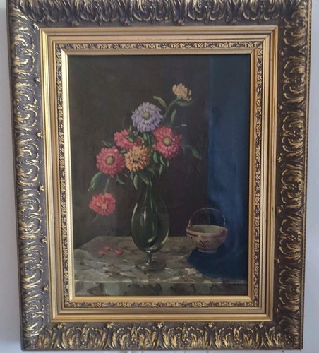 Tableau huile sur toile nature - tableau,