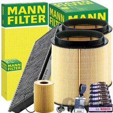 Mann Filtre Ensemble de Convient pour Porsche 911er 997 3.6 Carrera /4 /S /4S