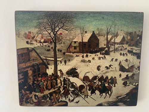 Reproduction sur bois tableau - sur,