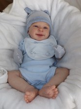 49CM reborn toddler bebe doll
