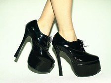 Promotion ! Talons Hauts 20CM Laque PU 37 38 39 40 41 42 43 44 45 46 47 Pologne