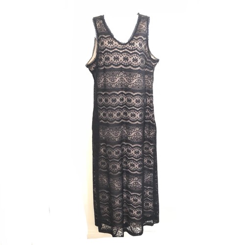 Section black dress with - dress,