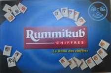 Rummikub chiffres le rami des chiffres, un jeu Parker.