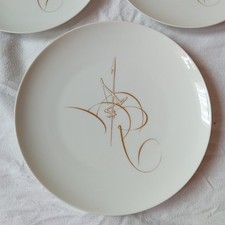 Assiette Georges Mathieu Porcelaine Manufacture De Sèvres 1969