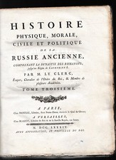 LE CLERC-HISTOIRE PHYSIQUE