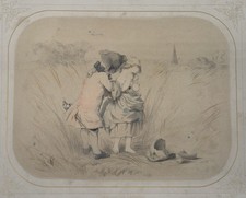 Lithographie ancienne XIXe