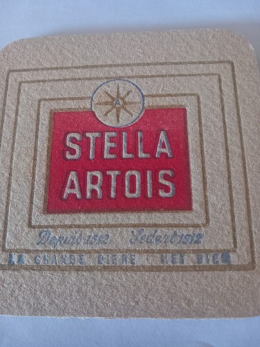 Ancien sous bock bière - , stella